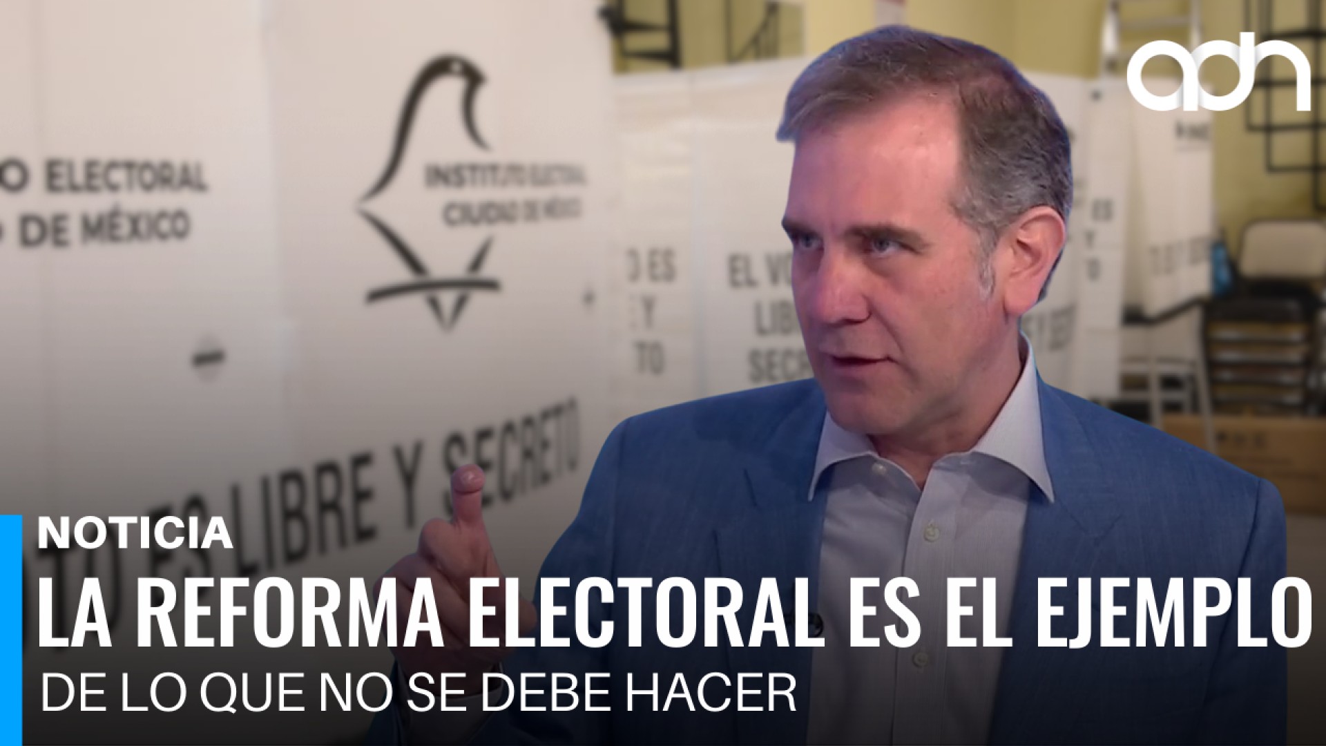 La reforma electoral es el ejemplo de lo que no se debe hacer: Lorenzo ...