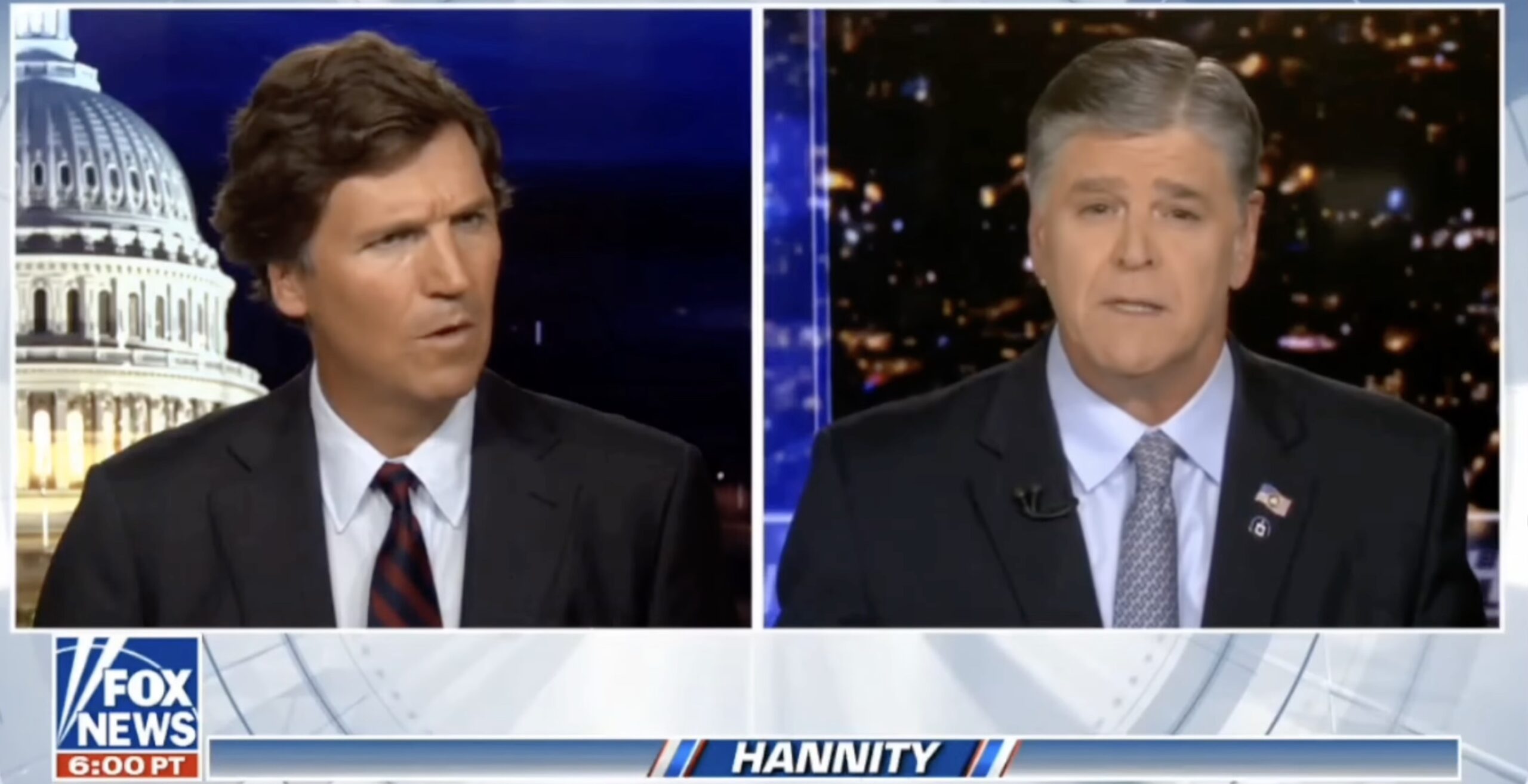Sean Hannity says Tucker Carlson is ‘not the person that I knew’ at Fox ...