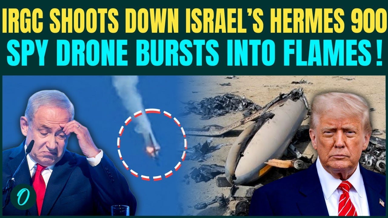 Iran downs Israeli HERMES 900 drone over Isfahan; spy UAV burned | Iran ...