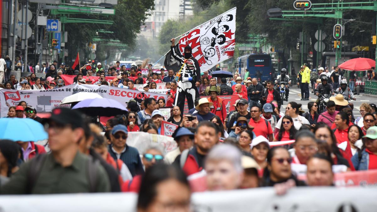 ¡Prepárate! CNTE anuncia paro nacional de 72 horas y marcha en CDMX