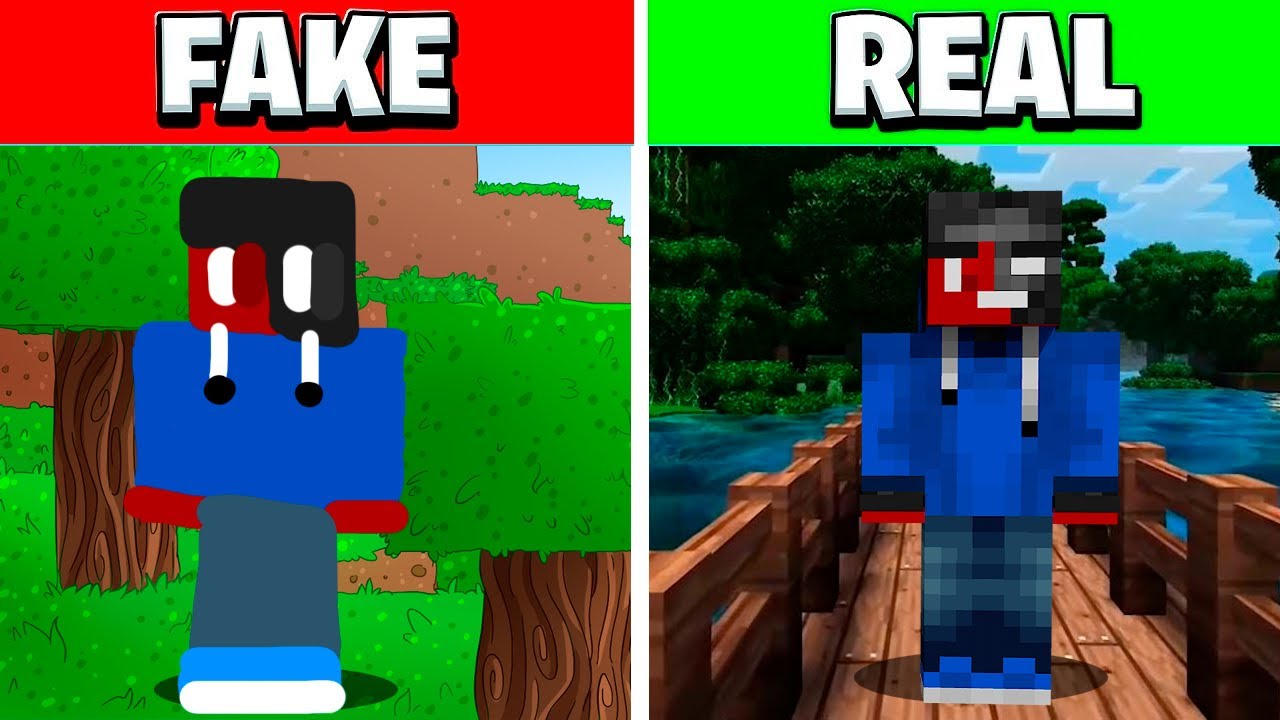 Playing fake versions of Minecraft