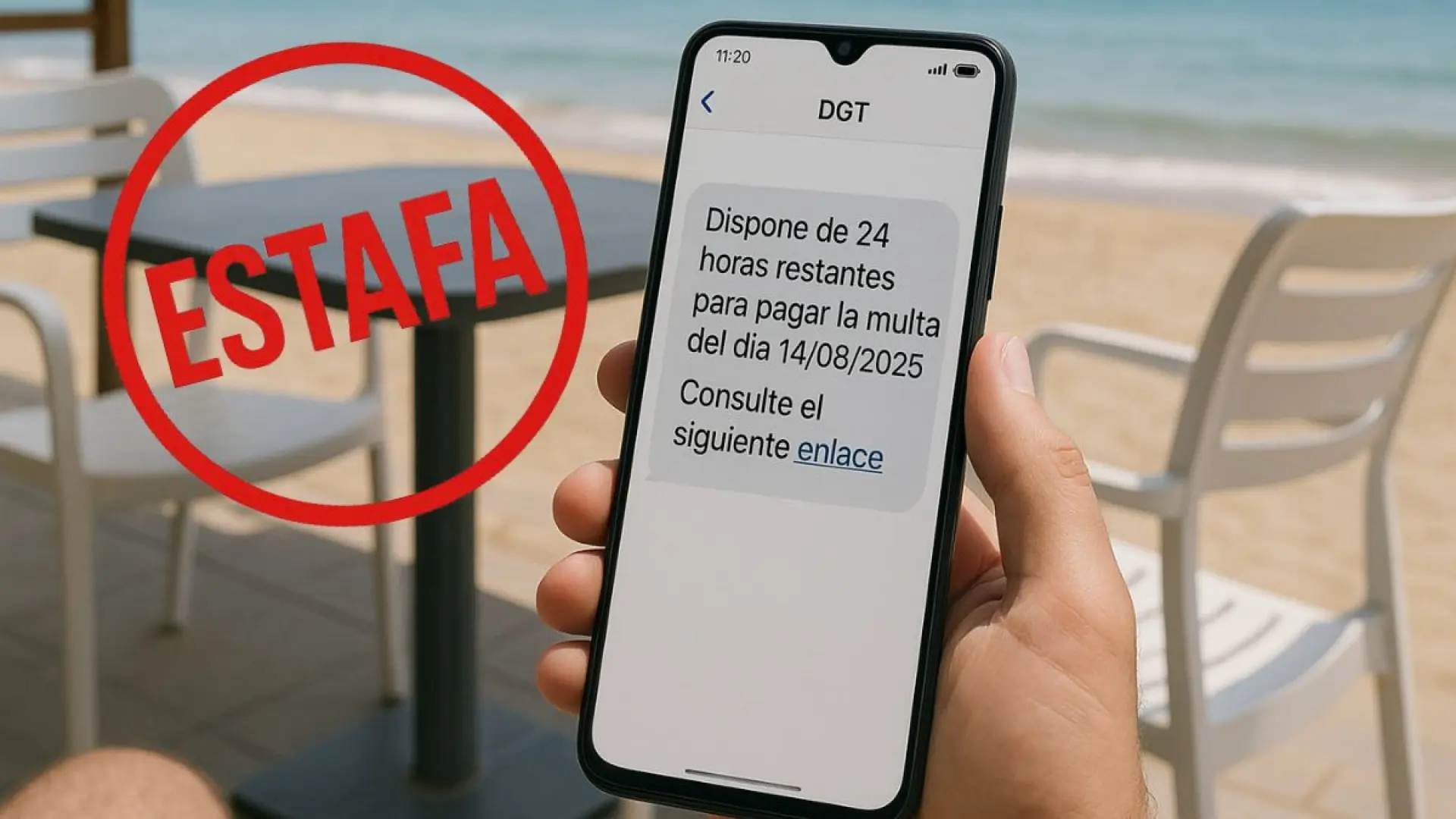 La DGT alerta de una nueva estafa: "Las multas son falsas, solo hay que ...