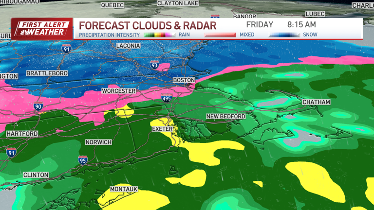 First alert: Mix of snow and rain today, then looking ahead to warmer ...