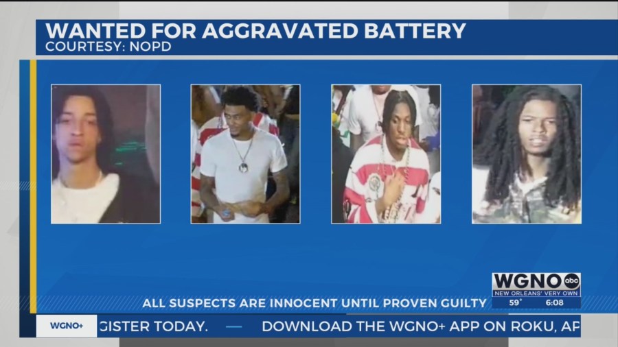 Suspects in French Quarter violence case wanted by New Orleans police