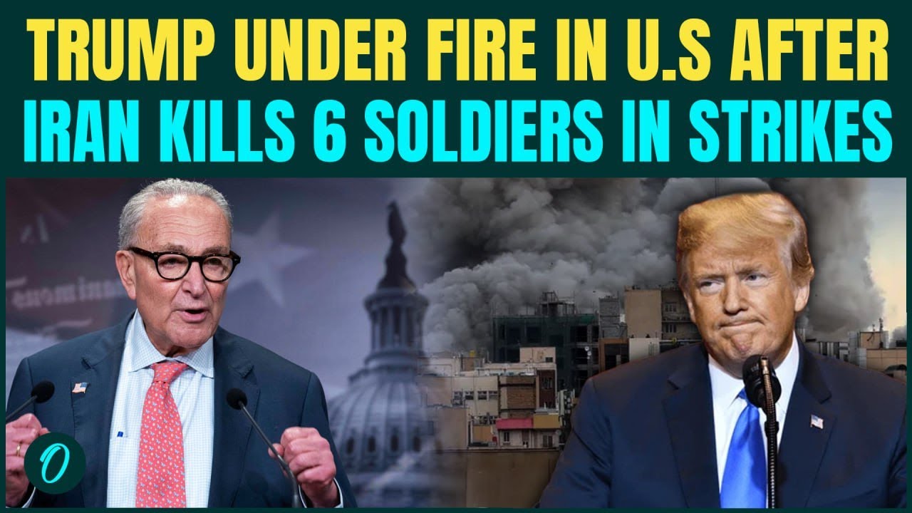 Chuck Schumer blasts Trump over attacking Iran after 6 US soldiers ...