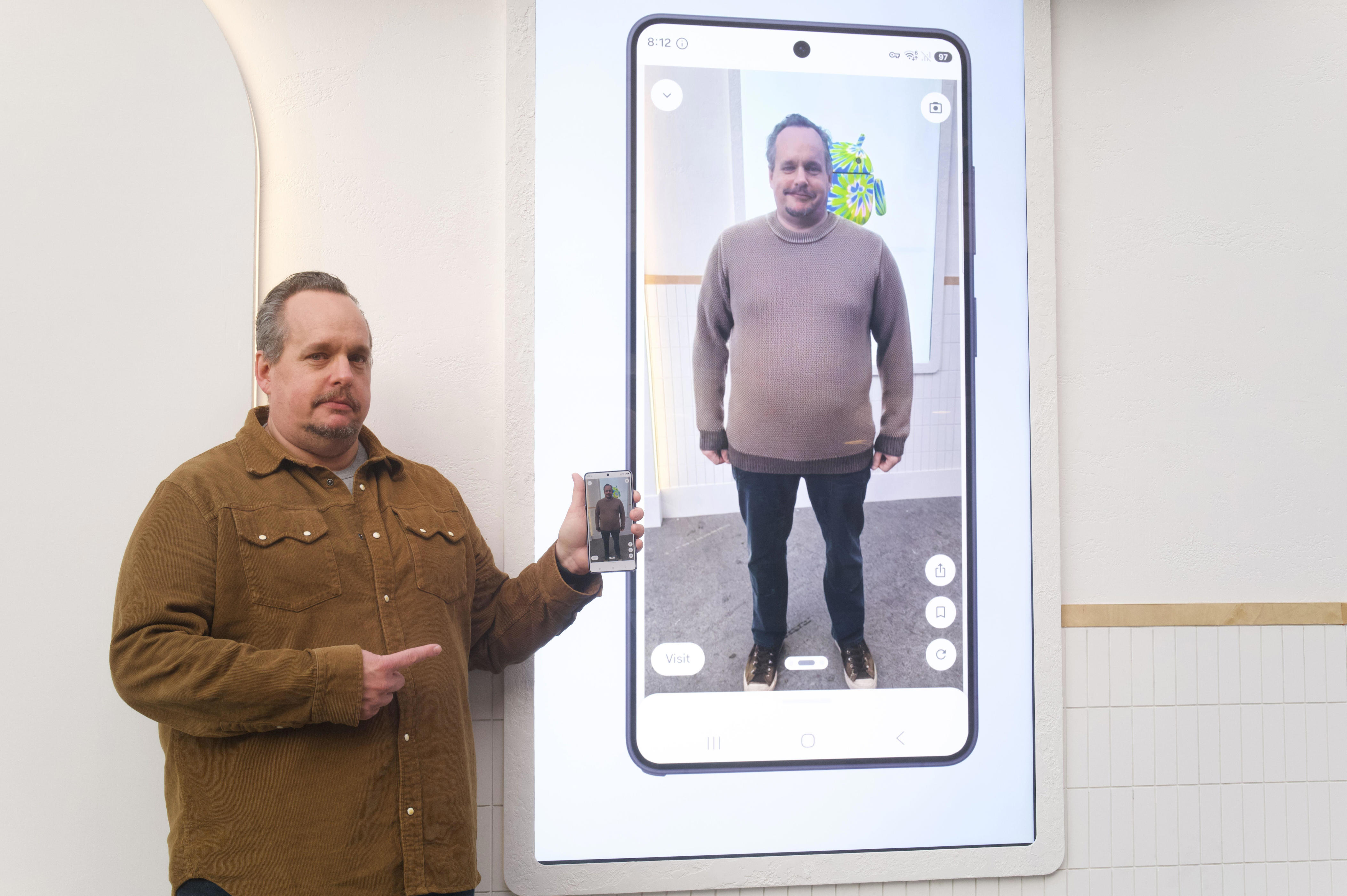 Smart glasses, AI wardrobes and cute bots: Stroll down Android Avenue ...