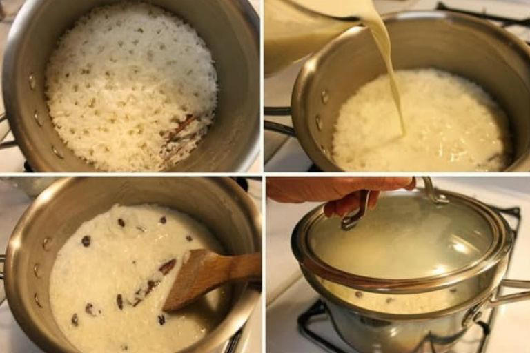 Cómo preparar un arroz con leche. Fuente. Archivo