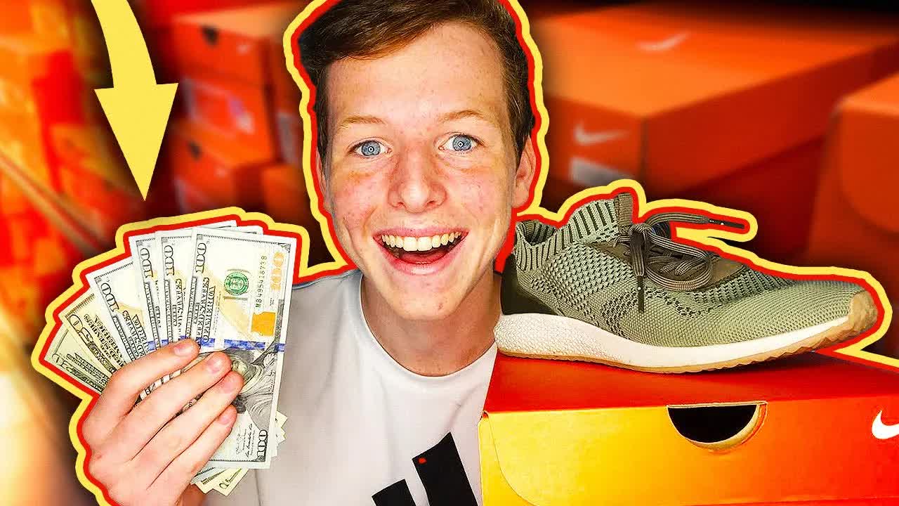I tried reselling sneakers for 1 day!