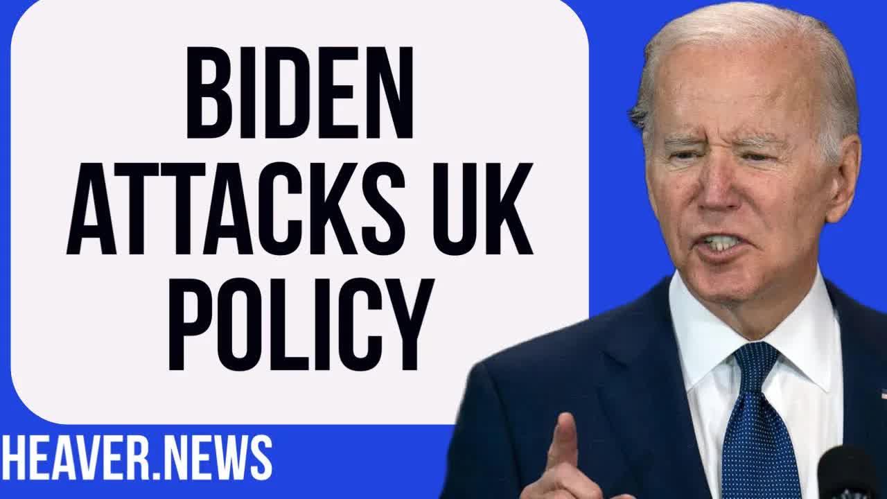 Biden & EU interference trashes UK economy, Liz Truss plan