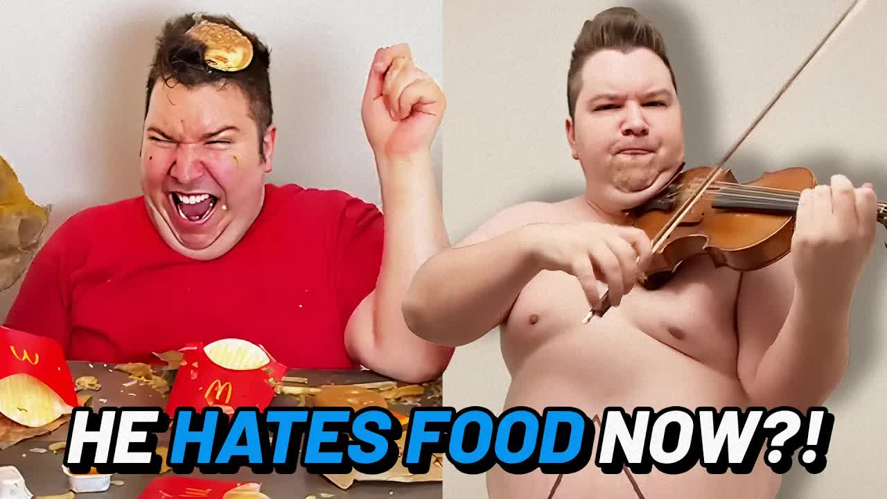New Nikocado, from mukbangs to music?