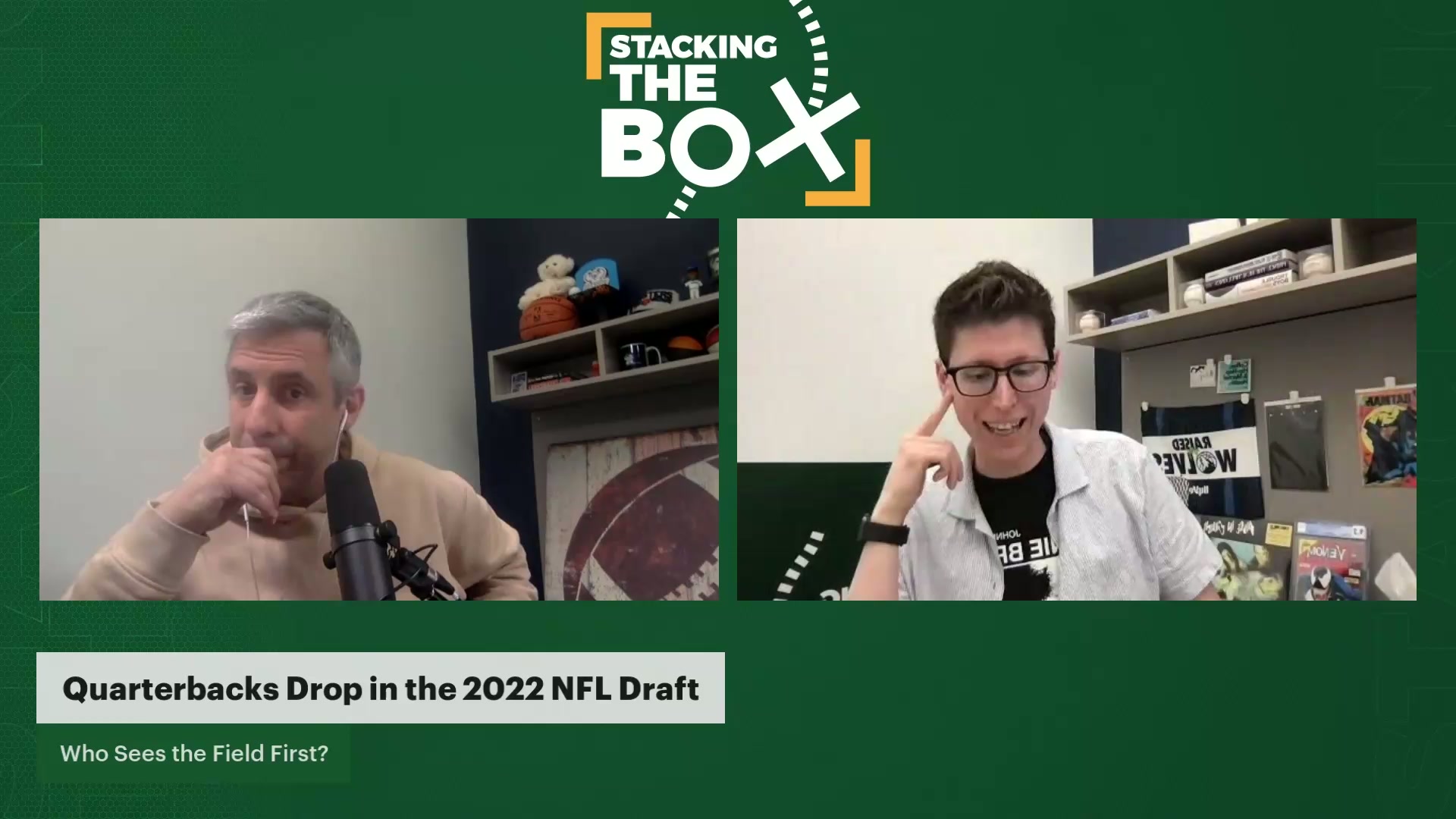 The great QB fall in the 2022 NFL draft | Stacking the Box