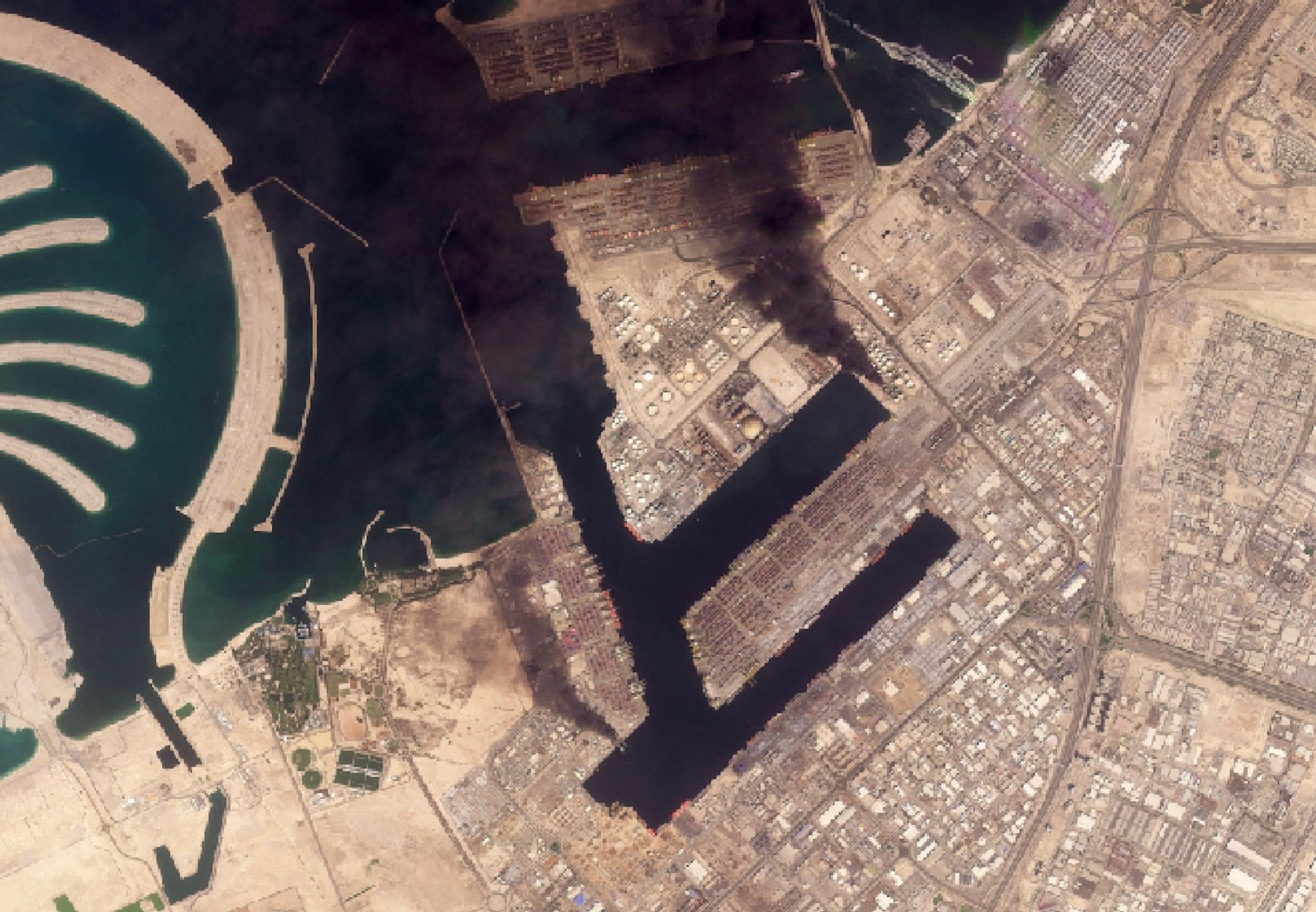 What satellite images reveal about damage to US bases in the Gulf amid ...