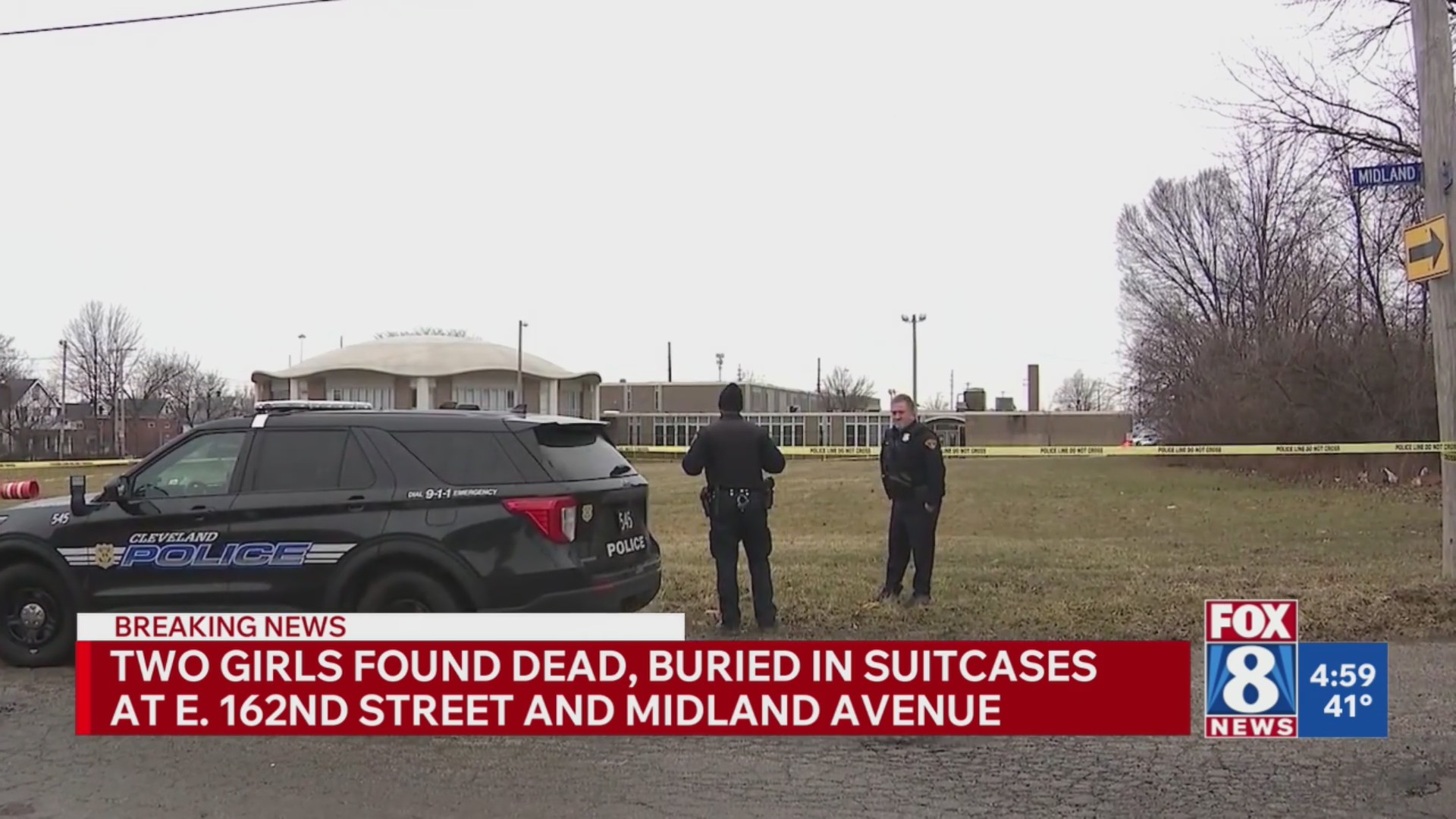 Latest: 2 girls found dead, buried in suitcases in Cleveland