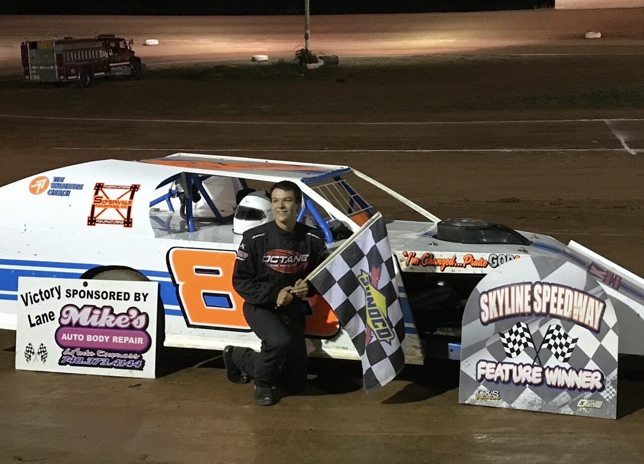 Back behind the wheel: Nathan Drake returns to dirt track racing after ...
