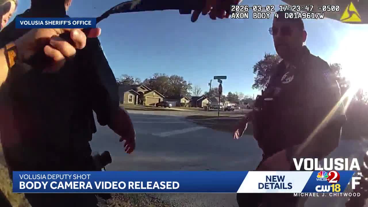 Volusia deputy shot twice while responding to call; suspect held on no bond