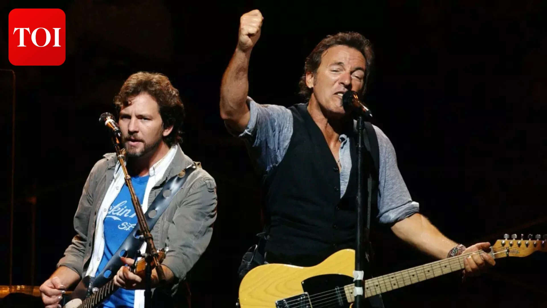 Eddie Vedder recalls his memorable horseback ride with Bruce ...