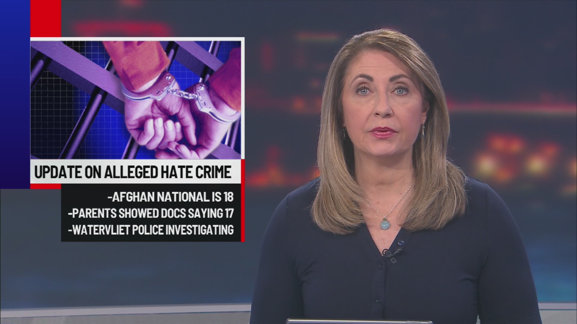 Update on investigation of hate crime in Watervliet