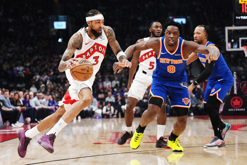 Brunson scores 26 as Knicks beat Raptors 111-95, extending win streak ...