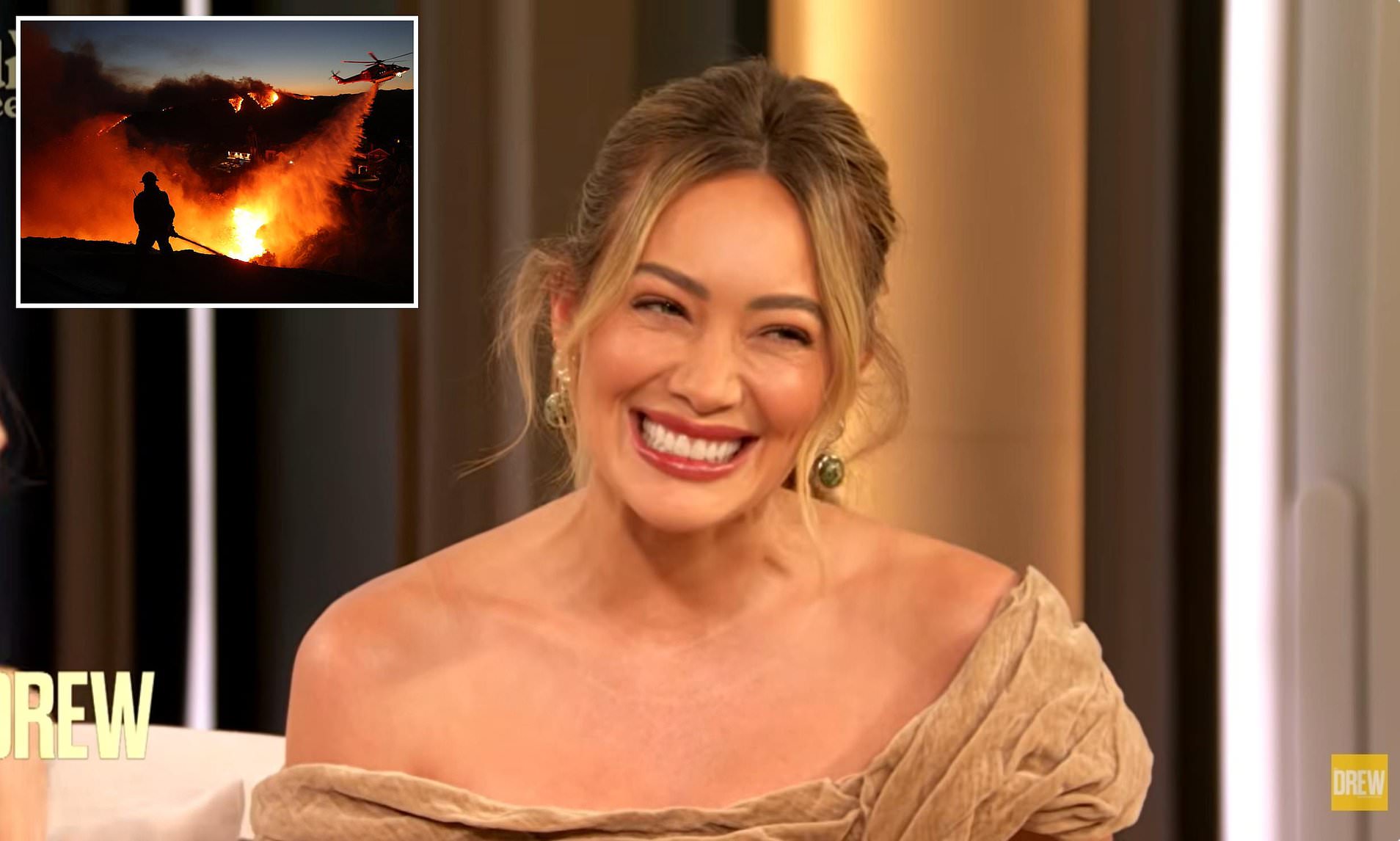 Hilary Duff reveals the A-list star who gave her family shelter during LA wildfires<br><br>