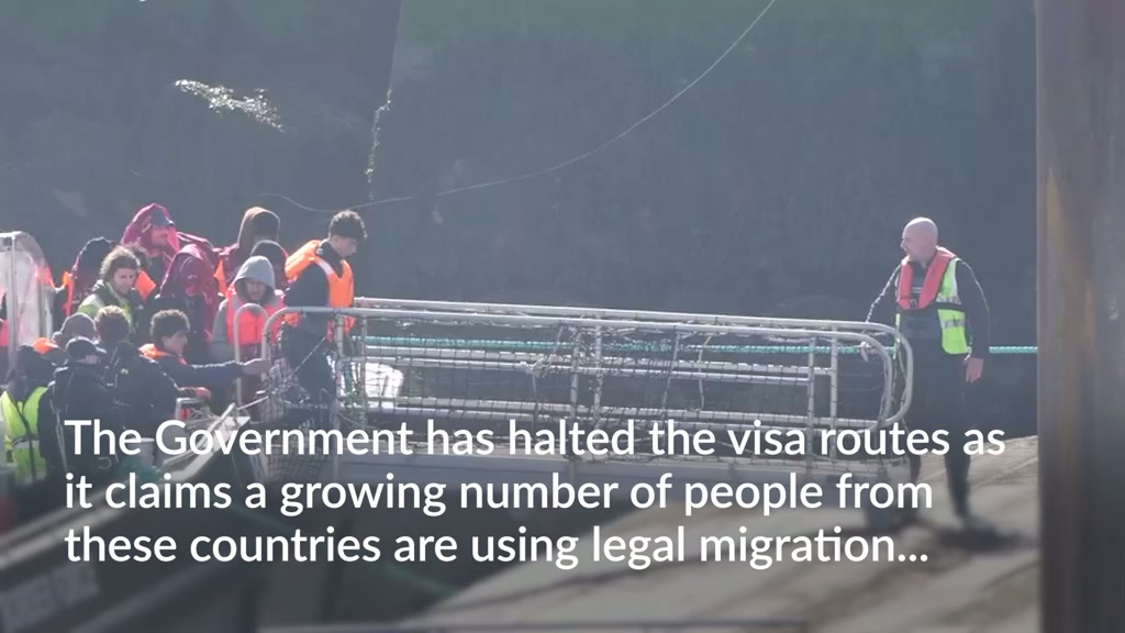 UK halts visa routes from four countries amid claims migrants ...
