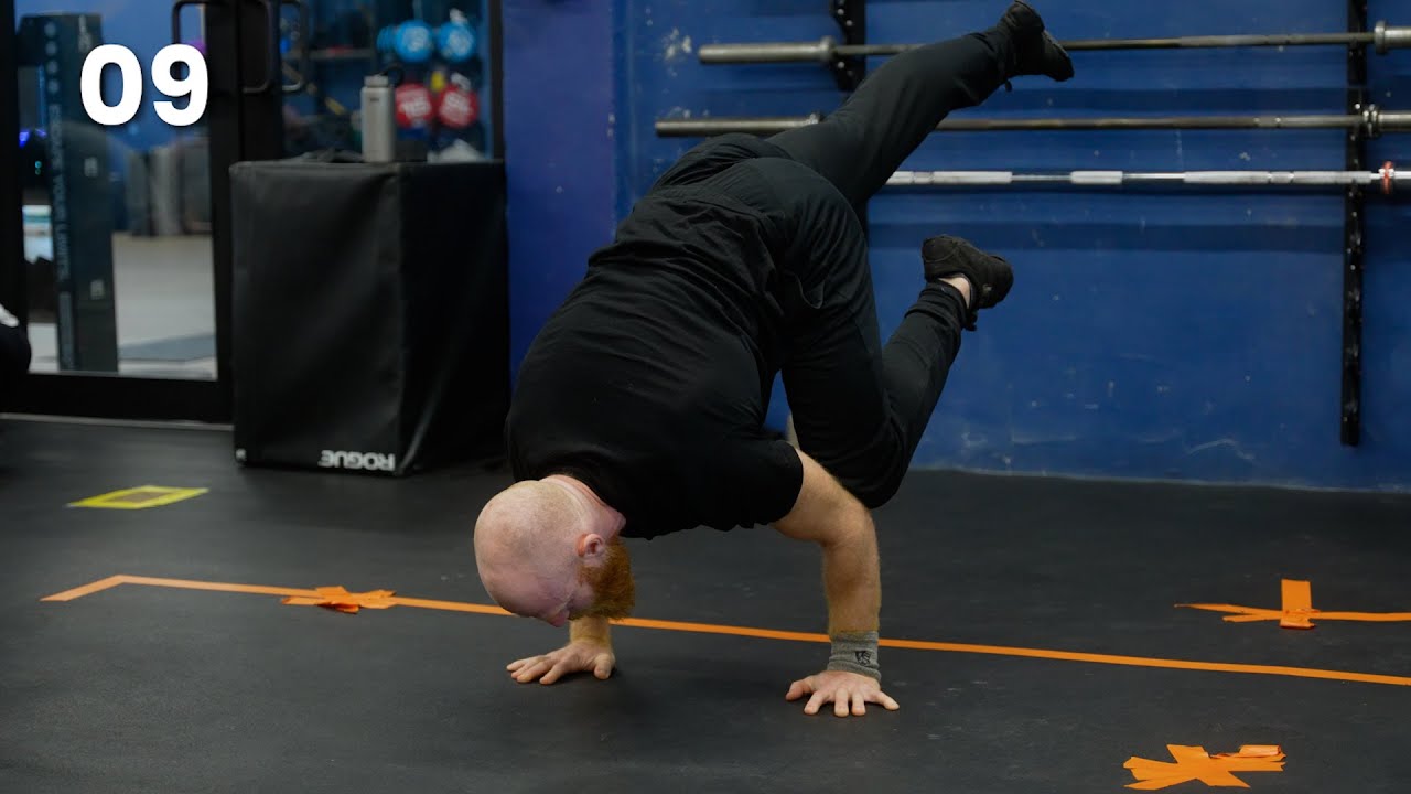 Frog stand for beginners, build balance & handstand progression