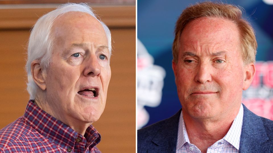 John Cornyn and Ken Paxton will advance to a runoff in Texas’ US Senate Republican primary, CNN projects<br>