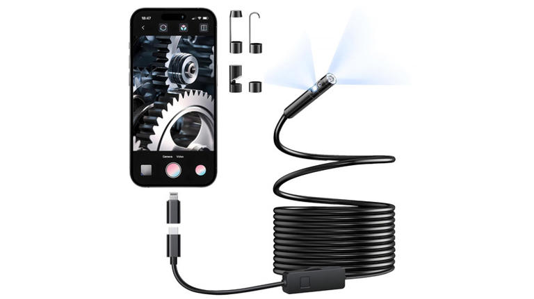 This sleek $26 USB gadget lets you see hard-to-reach spaces