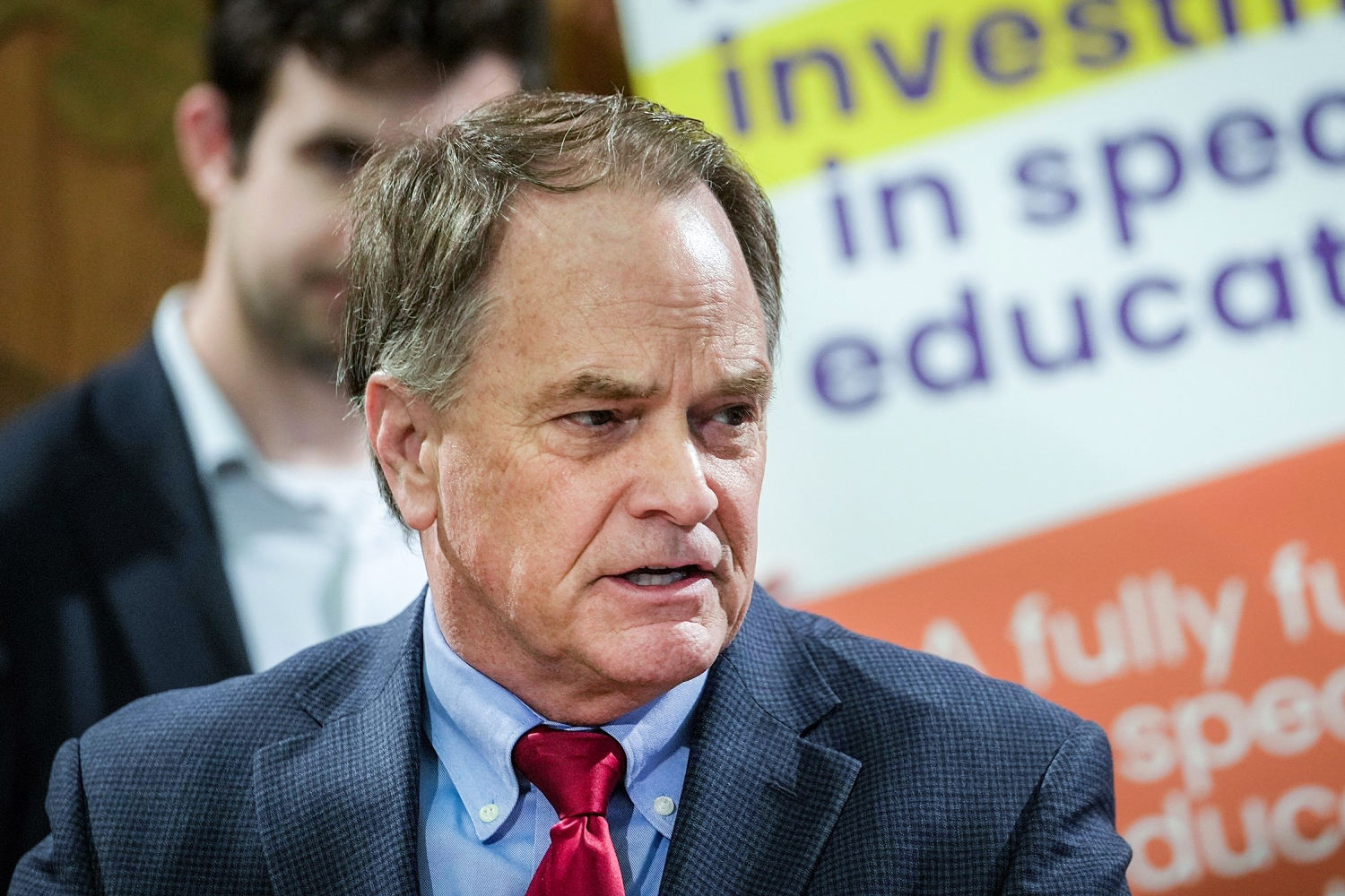 State Rep. Steve Toth will be a heavy favorite to win the solidly Republican 2nd District in November. (Ricardo B. Brazziell / Austin American-Statesman via Getty Images file)