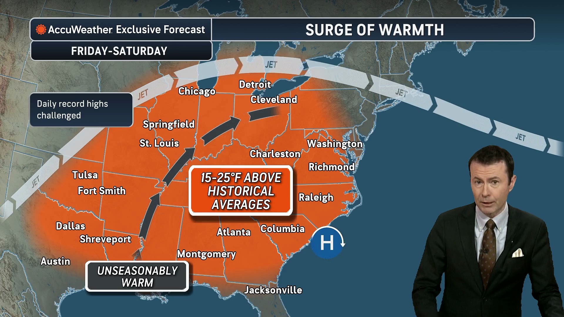 Temperature swing coming for big part of the country