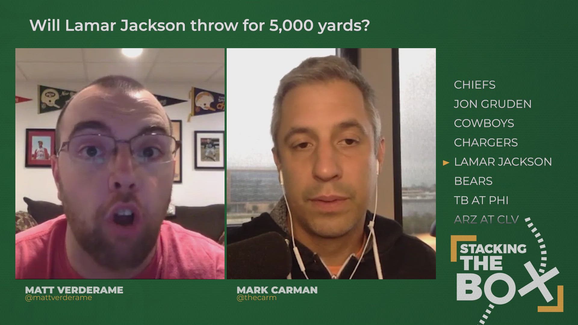 Will Lamar Jackson throw for 5,000 yards? | Stacking the Box
