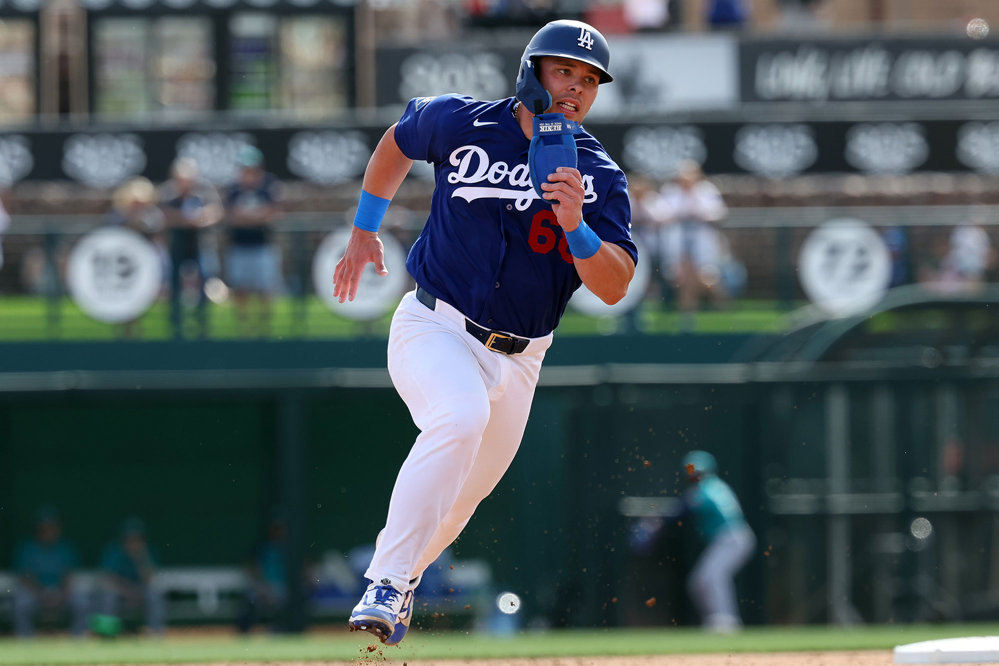 Dalton Rushing trying to cement his place in Dodgers star-studded team