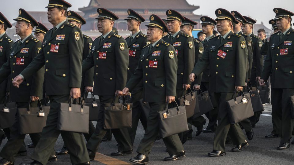 The “Two Sessions” is a carefully choreographed annual meeting where the country’s leadership signals its priorities for the year ahead - Kevin Frayer/Getty Images