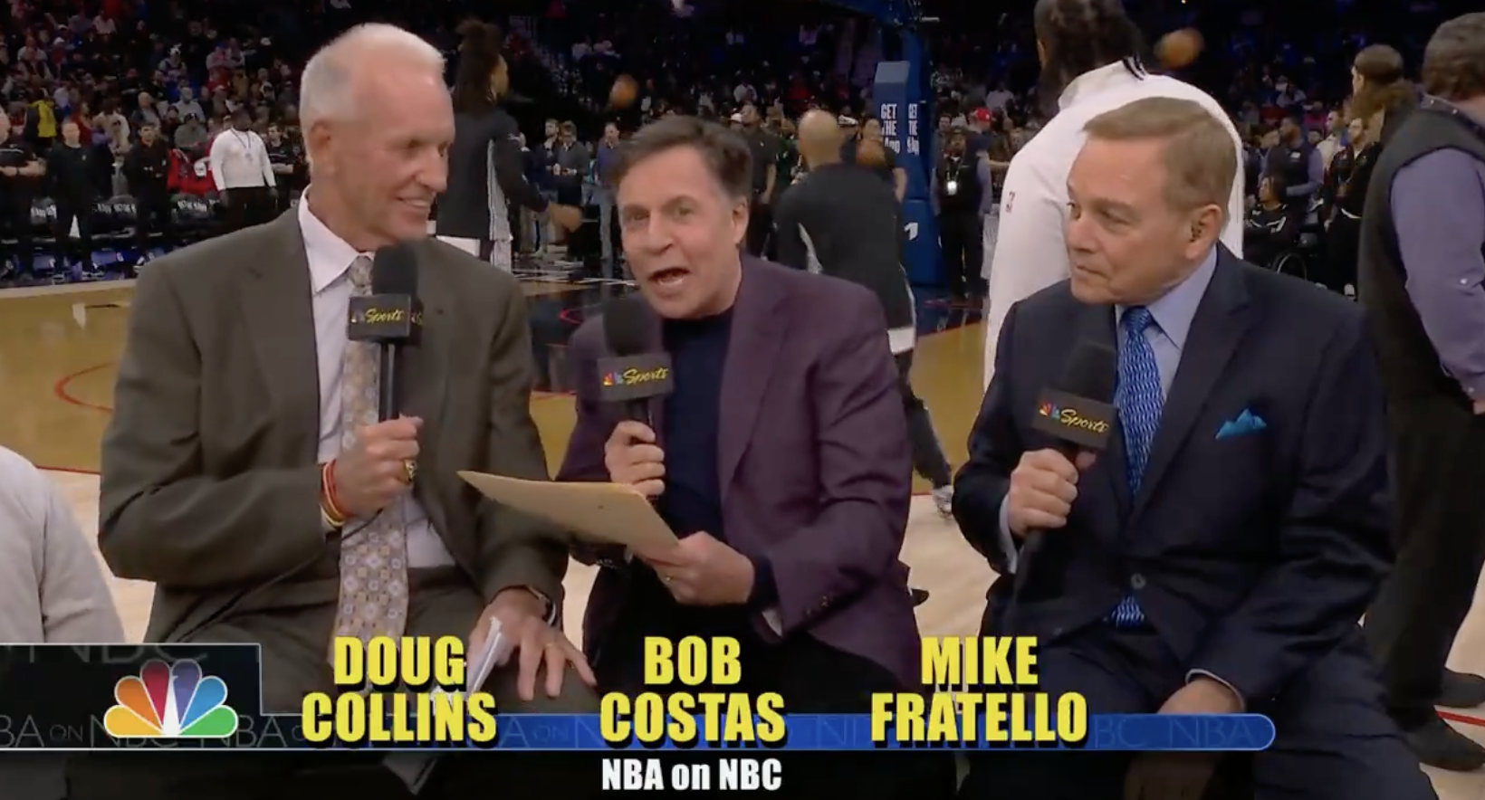 NBC wants to bring back NBA throwback broadcast