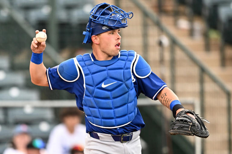 Dalton Rushing trying to cement his place in Dodgers star-studded team