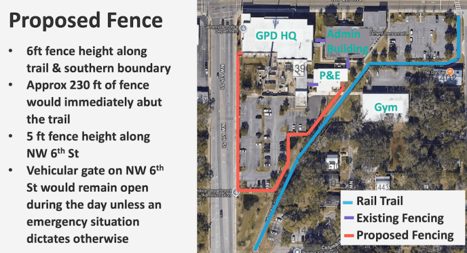 Gainesville City Commission moves forward with fence around GPD despite ...