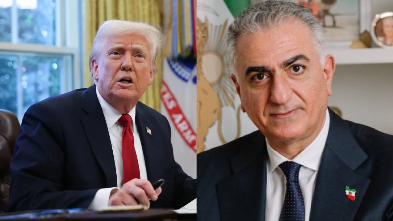 Reza Pahlavi to lead Iran after Khamenei? Trump says 'he's a very nice ...
