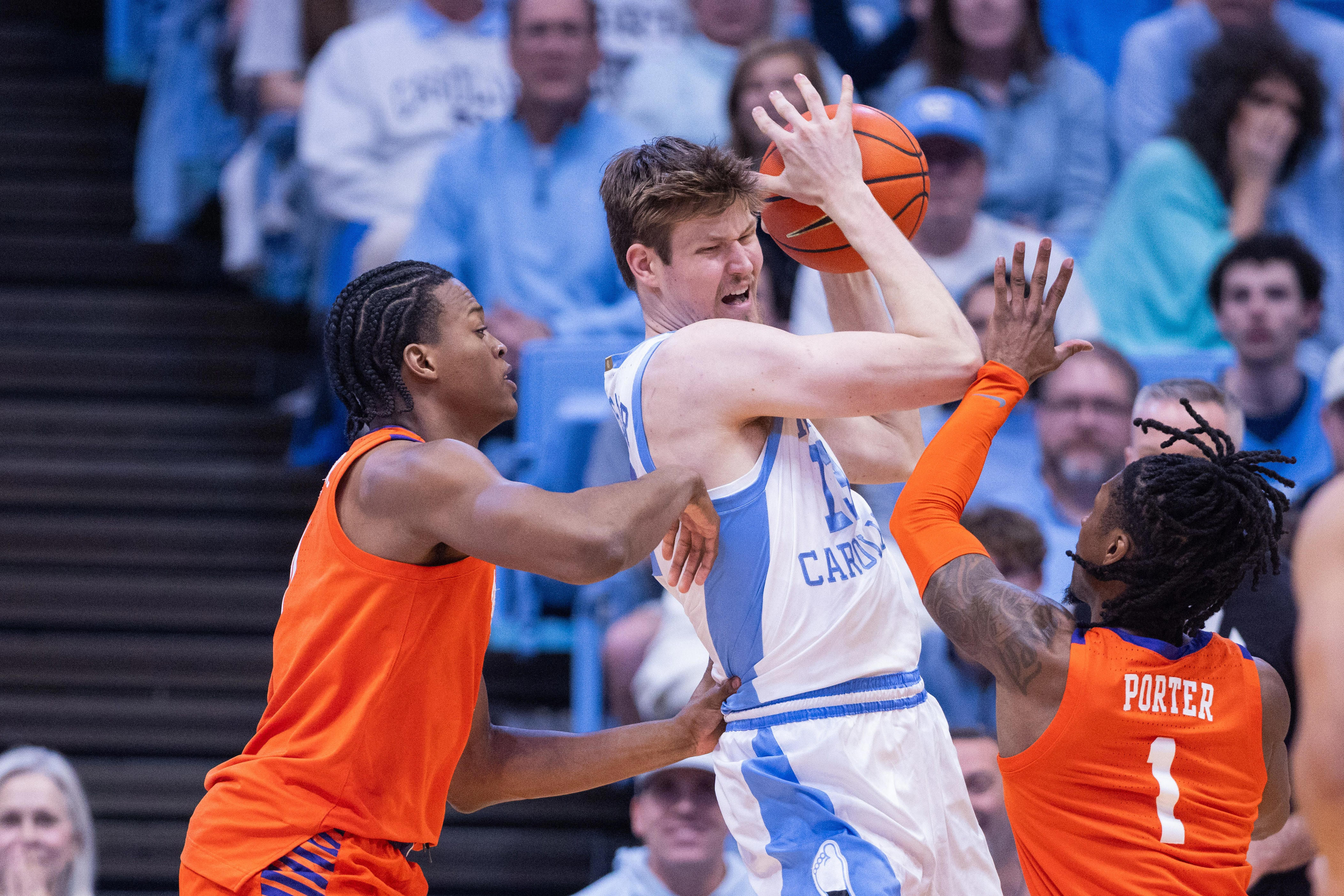Clemson basketball falls to UNC despite RJ Godfrey's career-high 22 points