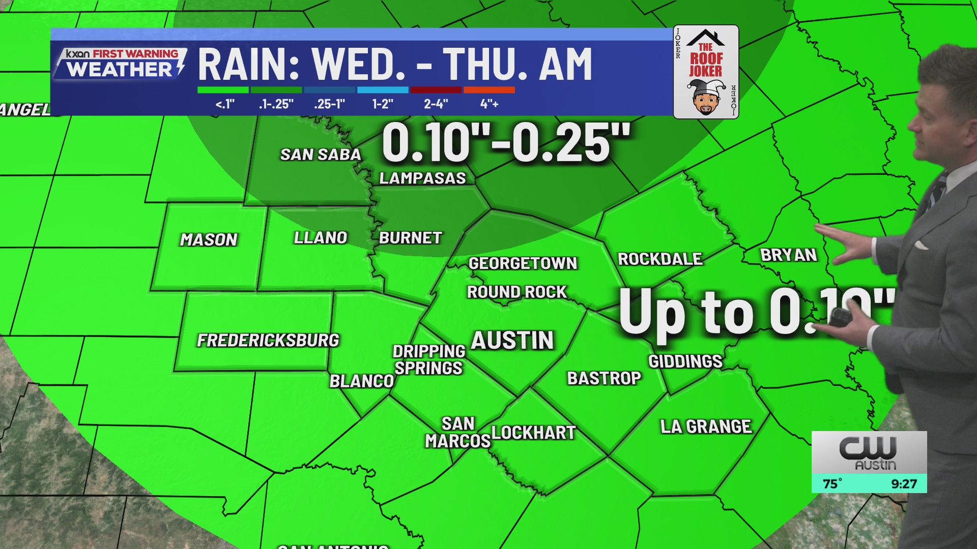 Scattered showers and isolated storms Wednesday, but much wetter this ...