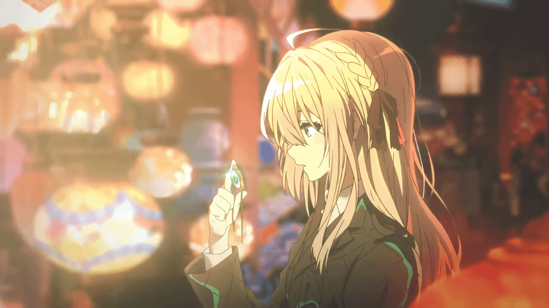Violet Evergarden Season 1 Episode 8 Violet chooses a pendant