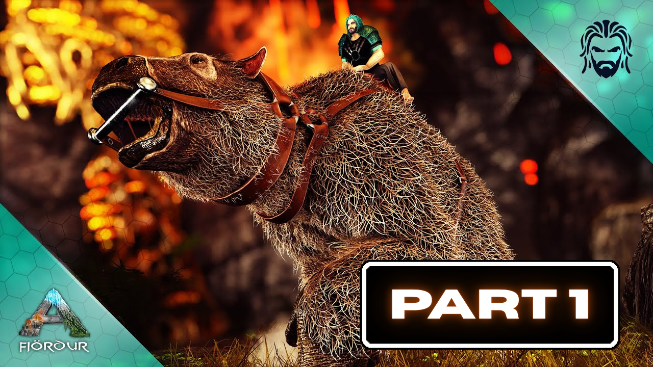 Exploring an insect infested dungeon for treasure in ARK Survival ...