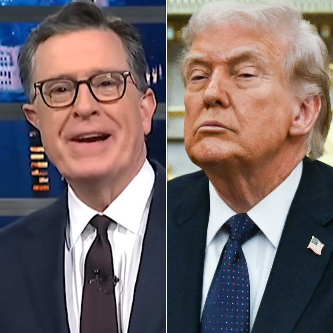 Colbert mocks Trump over Iran war defense
