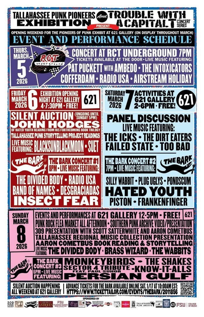 Tallahassee's Pioneers of Punk revisits raucous legacy with new shows