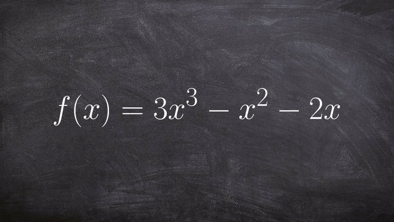 Find all the zeros of a polynomial by factoring