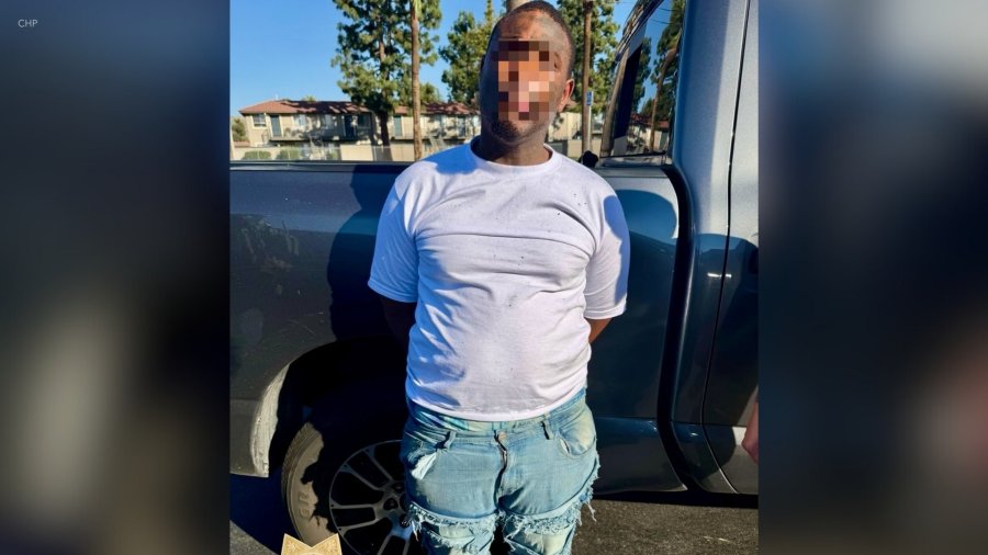 Fugitive arrested for beating pregnant woman in car, CHP says<br><br>