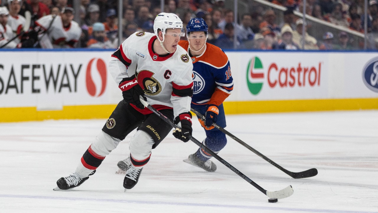 Senators let lead slip, fall to Oilers in OT