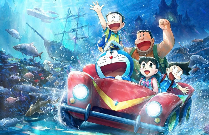 Doraemon movie 45 thống trị phòng vé Nhật