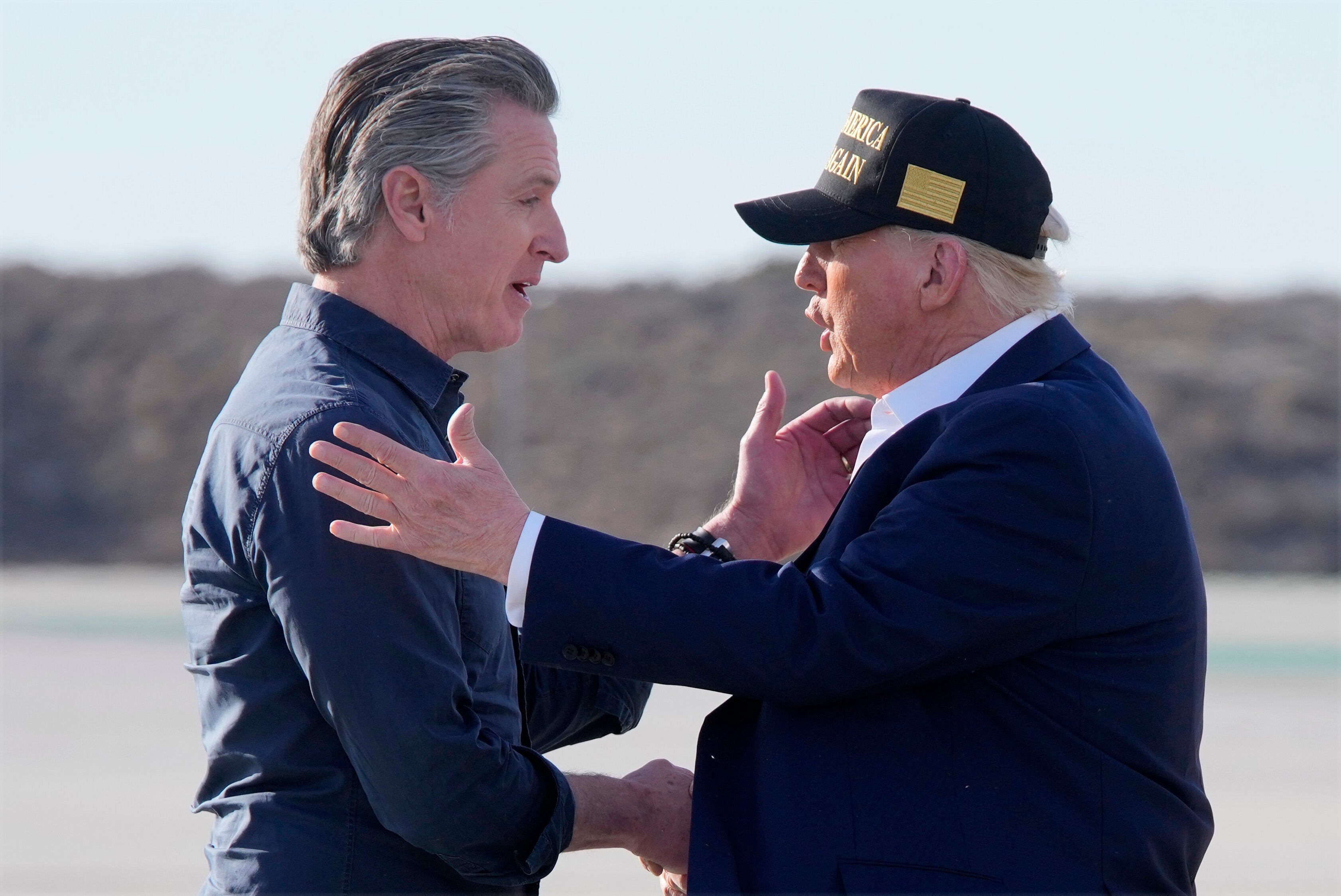 Gavin Newsom recalls an absolutely wild phone call from Trump: 'You can ...