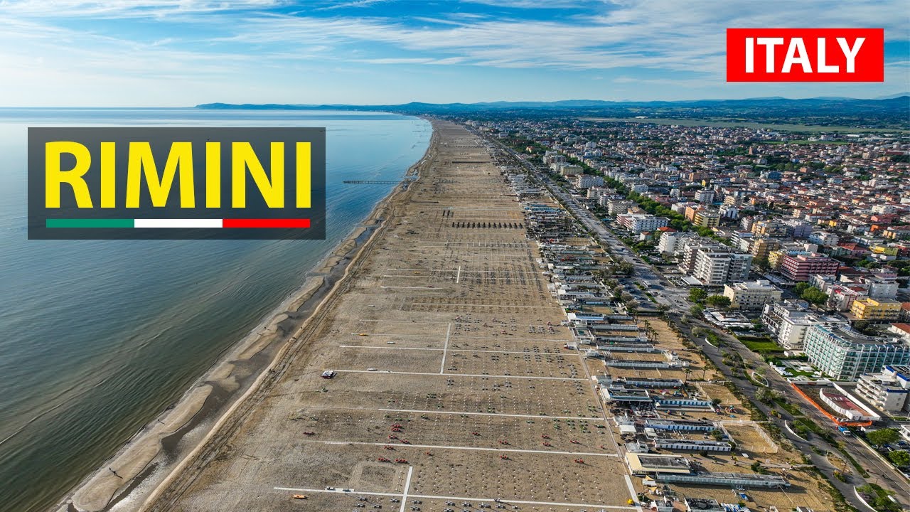 Rimini from above: A drone tour of Italy's Adriatic coast
