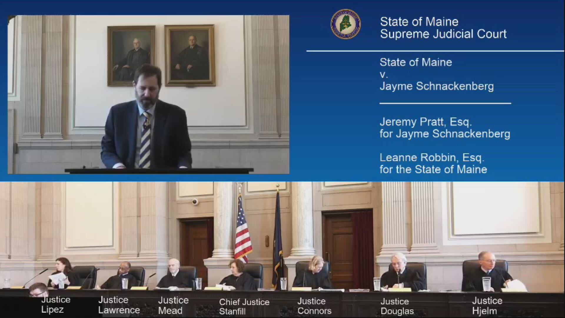 Maine’s top court hears appeal of Aroostook County man’s murder sentence