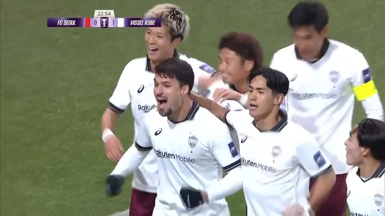 Thuler earns Vissel Kobe 1-0 win and advantage over FC Seoul in 2nd leg